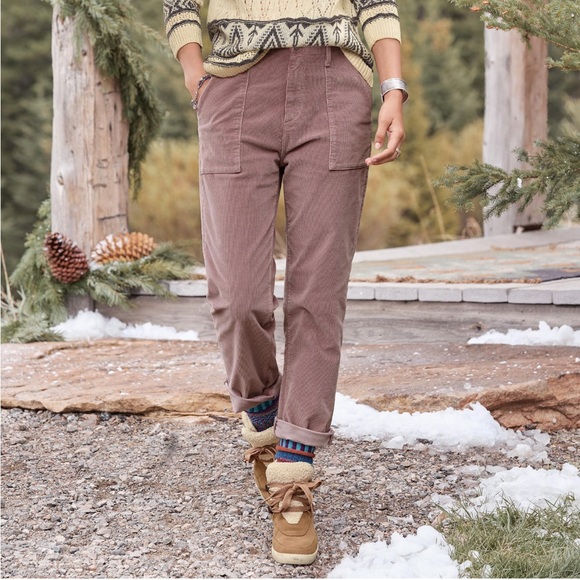DRIFTWOOD Pants - DRIFTWOOD Palmer Corduroy Pants in Rose from Sundance. NWT*, size 32